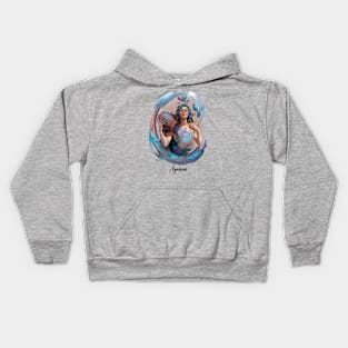 Aquarius #2 Kids Hoodie